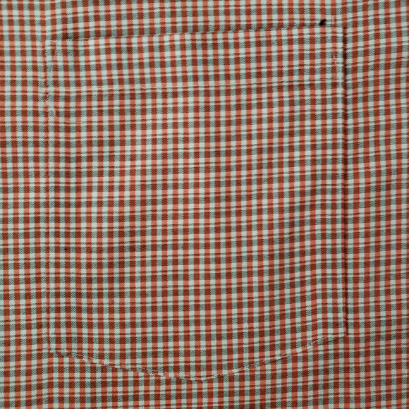 KENNETH COLE Long Sleeve Shirt Orange/grey XL - Picture 5 of 7